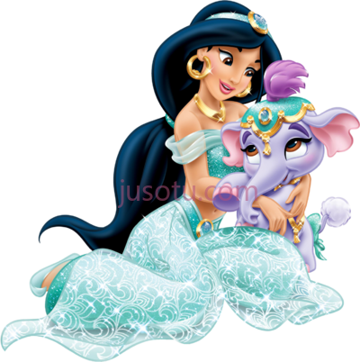 茉莉公主,disney character princess jasmine palace pets PNG