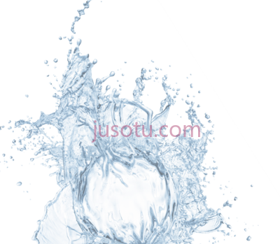水溅,white water splash lemon PNG