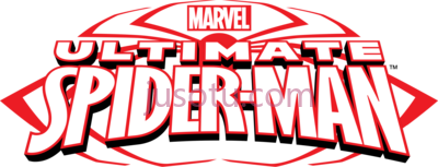 蜘蛛侠标志,ultimate spider man logo PNG