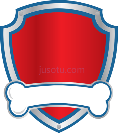 汪汪队立大功,logo blank 01 paw patrol PNG