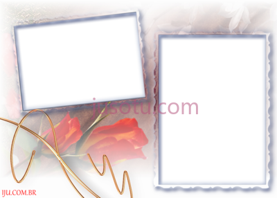 花边框,molduras para fotos flores PNG