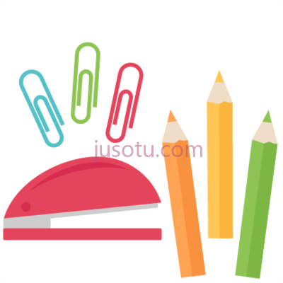 学校用品,school stuff supplies PNG