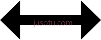 黑色箭头,resize horizontal icon PNG