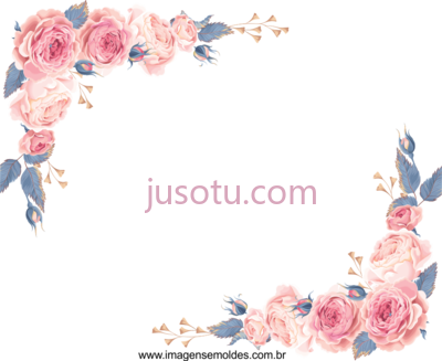 婚礼请柬,flores em para convite de casamento PNG