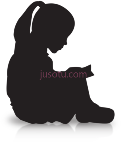 女孩坐,my companion librarians girl sitting down silhouette PNG