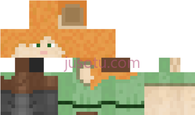 我的世界,minecraft alex skin PNG