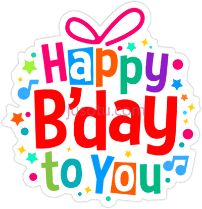 祝你生日快乐,happy birthday to you PNG