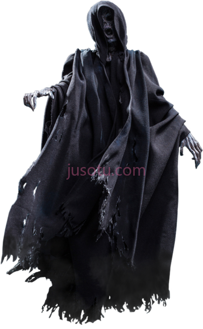 哈利波特摄魂怪,dementor 1 8th scale action figure PNG