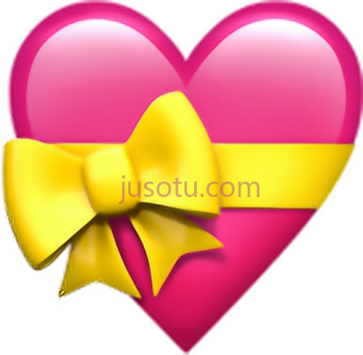 粉红心,heart ios emoji PNG
