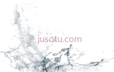 清水飞溅,clear water splashing PNG