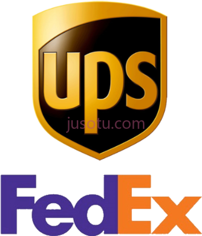 联邦快递标志,fedex ups logo PNG