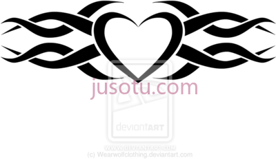 爱心,love tattoo PNG