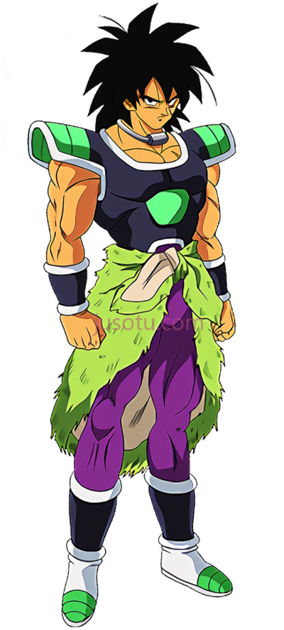 超级赛亚人七龙珠,broly character version PNG