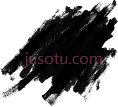 黑色油漆飞溅PNG