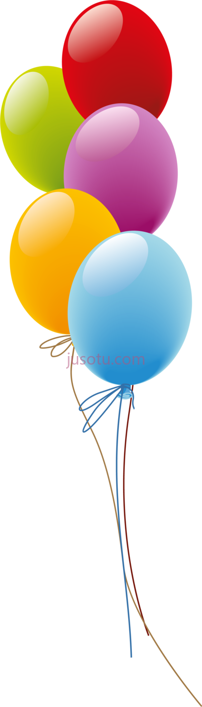 气球派对,balloons artistic elements PNG