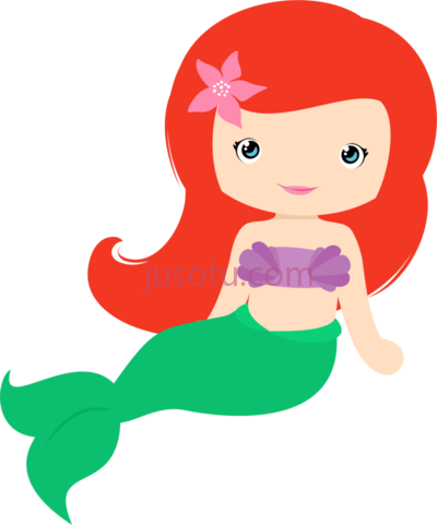 小美人鱼,babies little mermaid PNG