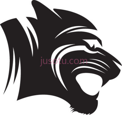 黑虎头,frenship tiger head black PNG