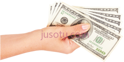 手中钱,money in hands holding PNG