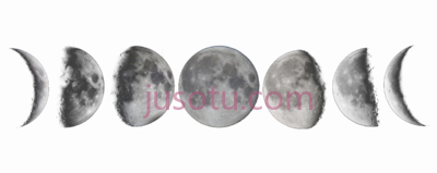 月相,moon phases PNG