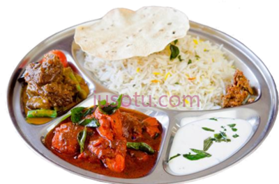 蔬菜食品盘,non veg & thali indian food plate PNG