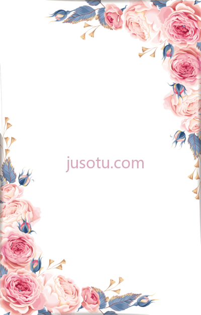 花边框,floral frame PNG
