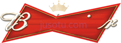 百威标志,budweiser logo blank PNG