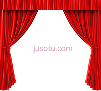 红幕,red curtain PNG