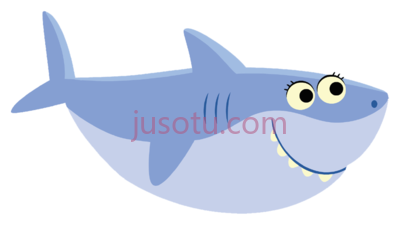 鲨鱼宝宝,awesome baby shark pinkfong birthday PNG