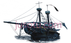 海盗船PNG