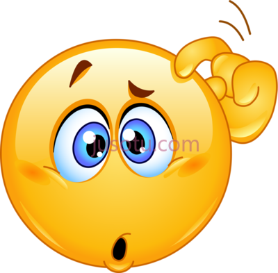 迷茫脸,confused face group smileys PNG