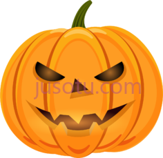 万圣节南瓜脸PNG