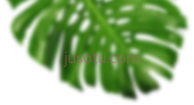 香蕉叶,blurred a leaf frond PNG
