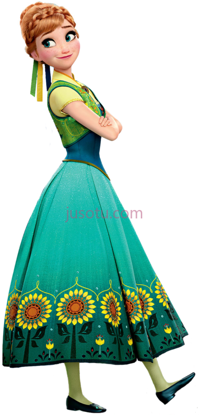 冰雪奇缘安娜,frozen fever anna PNG