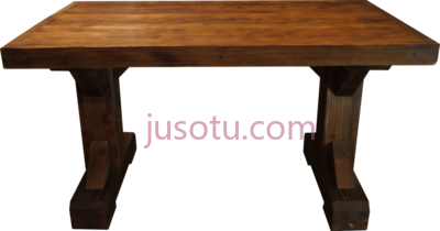 旧木餐桌,dinner table old wood PNG