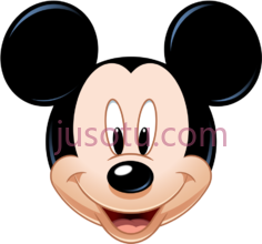 米老鼠耳朵脸PNG