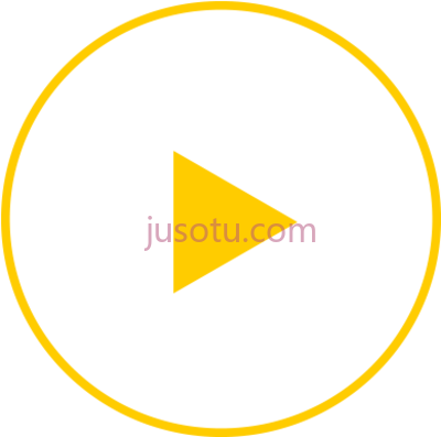 黄色播放按钮,yellow play button PNG
