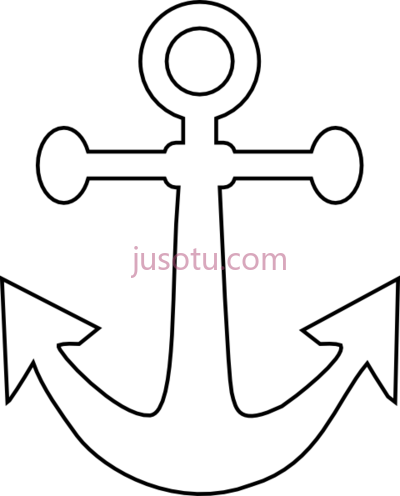 白锚,white anchor PNG