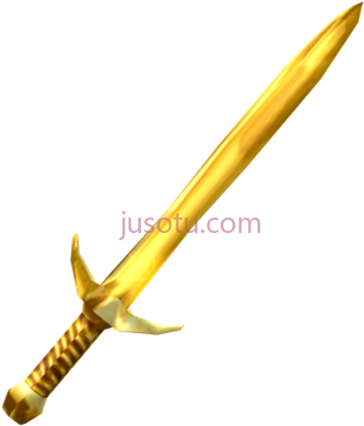 双刃剑,golden linked sword PNG