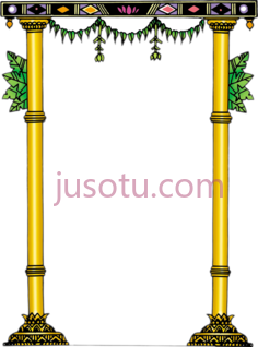 庙宇边框PNG