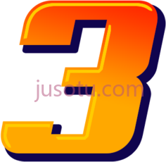 数字3,logo machine PNG