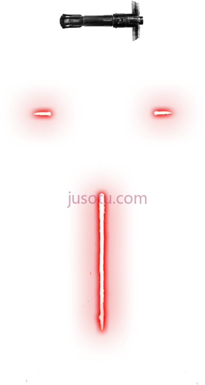 光剑,kylo ren lightsaber banner black and white PNG