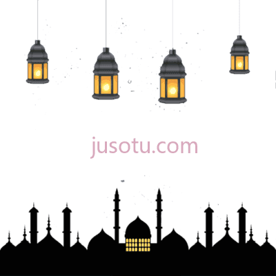 斋月灯,ramadan kareem lamps PNG