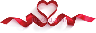 情人节丝带,valentine ribbon PNG
