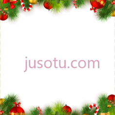 圣诞边框,corner decorations PNG
