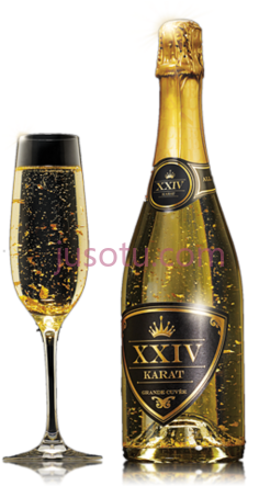 金色葡萄酒杯,金瓶 PNG