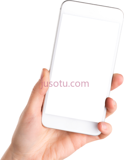 手持电话,hand holding phone PNG