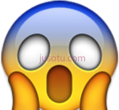 恐惧,scared emoji PNG