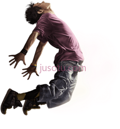 男子跳跃,person flying PNG