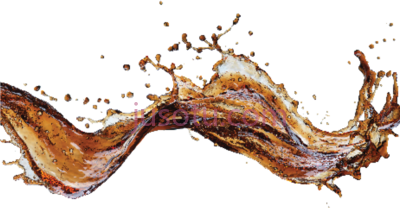 可乐飞溅,bebida al 54278413 PNG