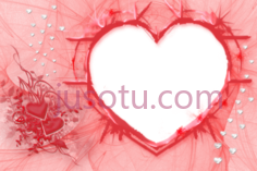 心形相框,nes de amor primas PNG